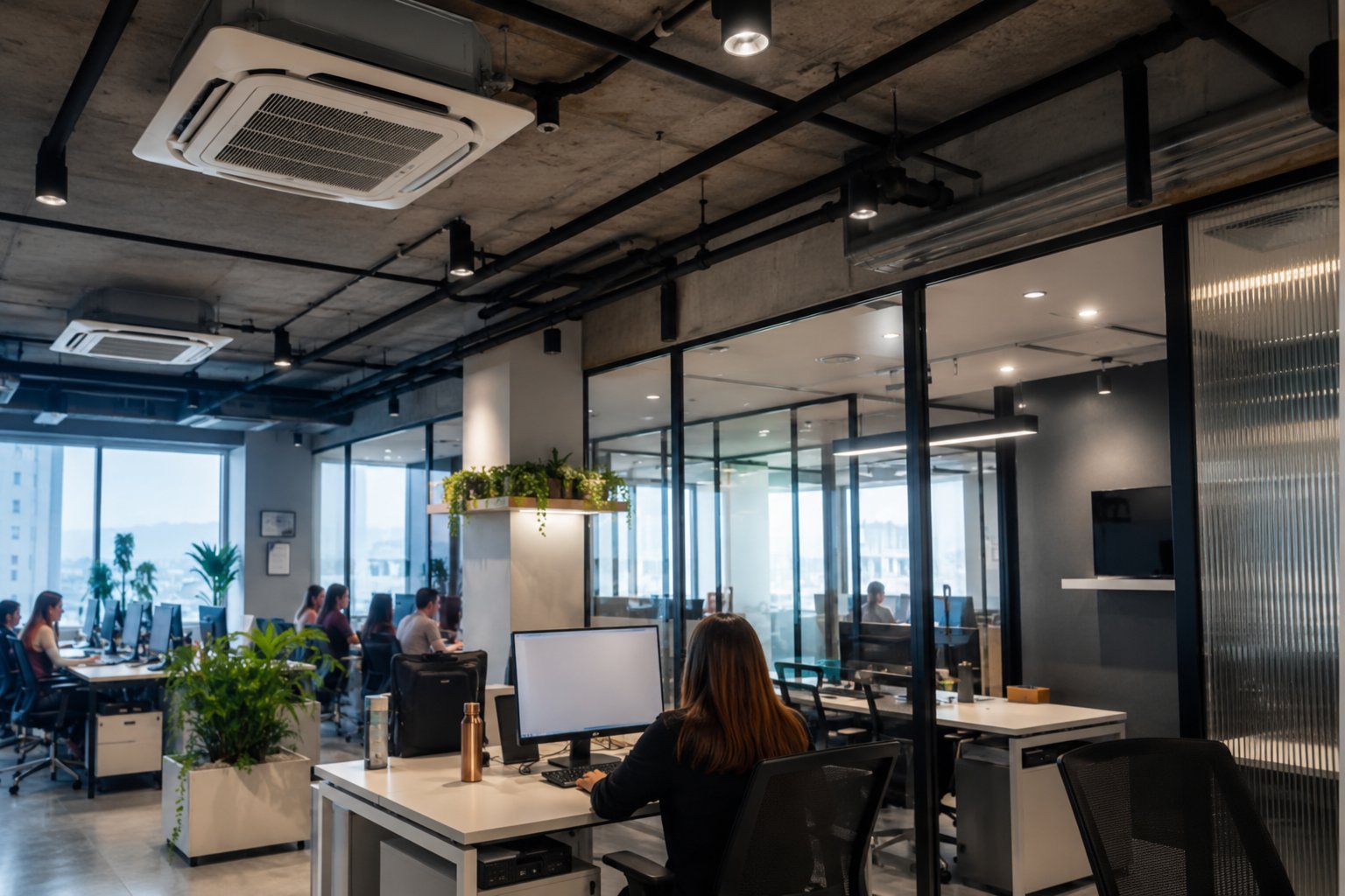 Equipo Refgo diseñando una solución de climatización