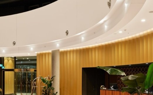 Lobby de hotel climatizado