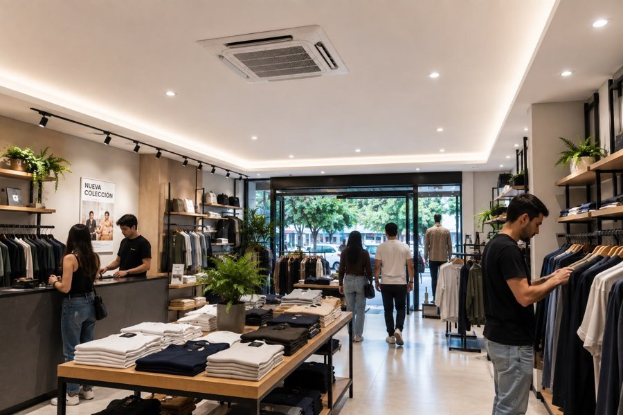 Local comercial climatizado